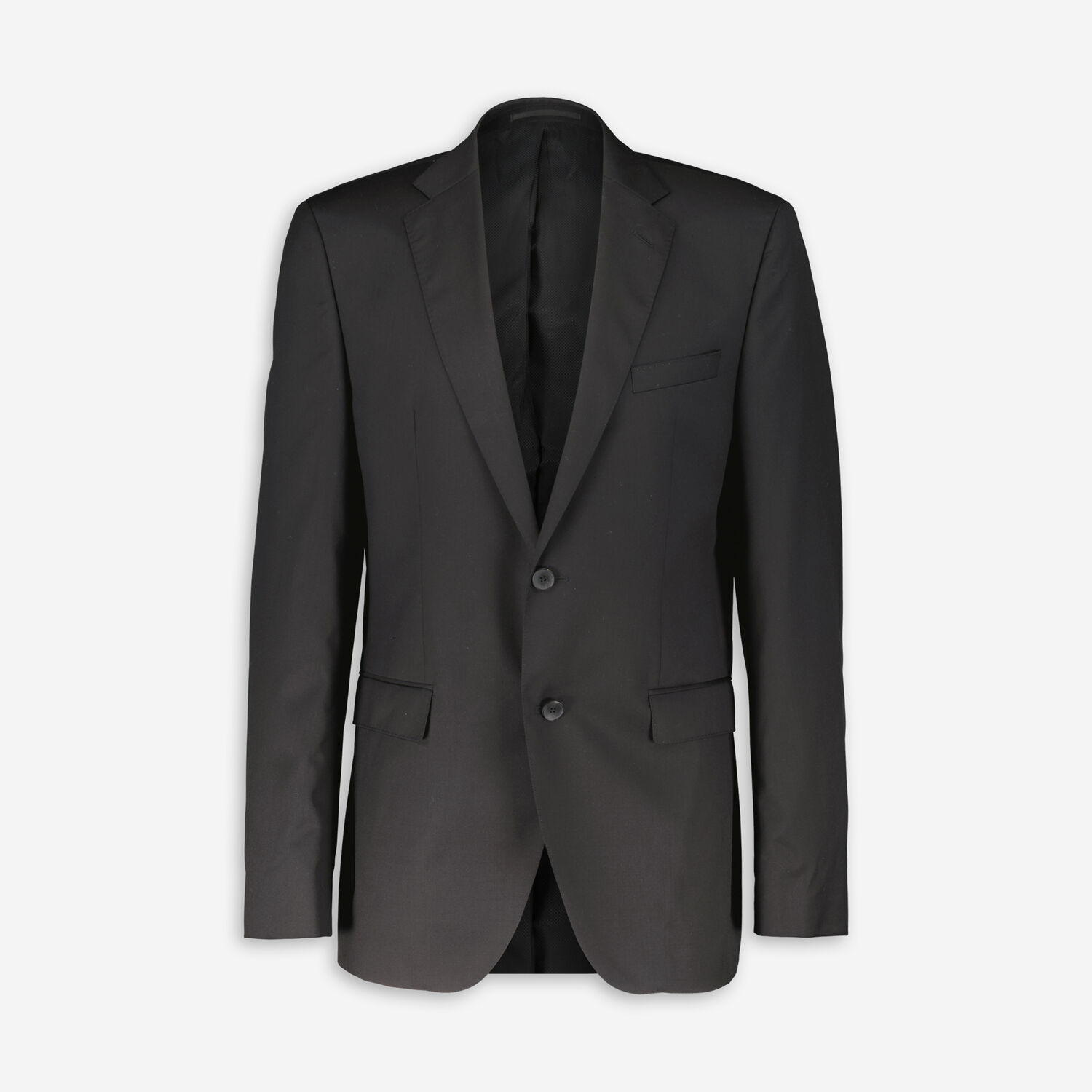 Черный пиджак из натуральной шерсти Guabello