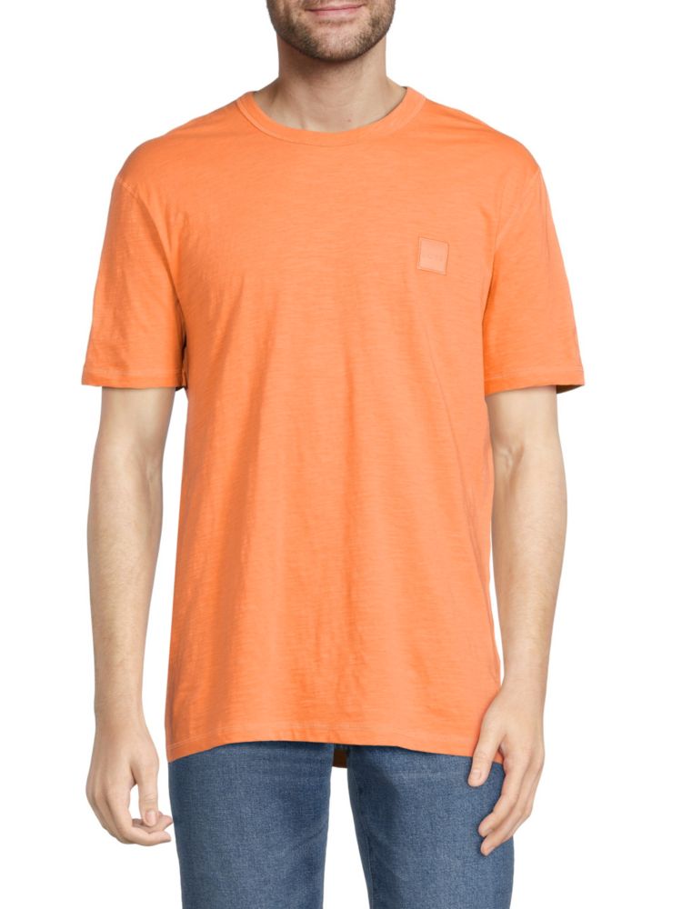 Футболка с логотипом Tegood Box Boss, цвет Pastel Orange футболка мужская tegood boss