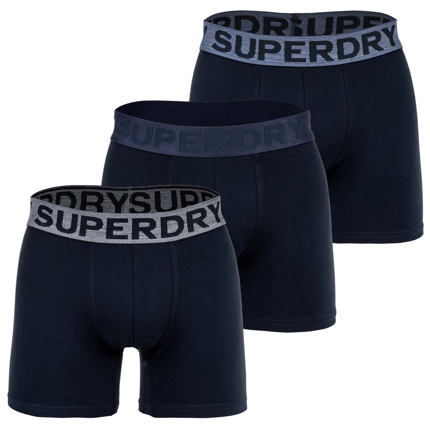 

Боксеры Superdry Boxershort 3 шт, темно-синий