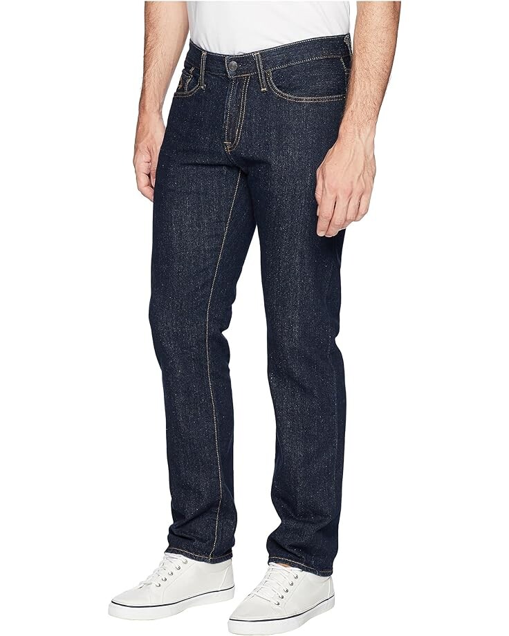 

Джинсы U.S. POLO ASSN. Slim Straight Five-Pocket Denim Jeans in Blue, синий