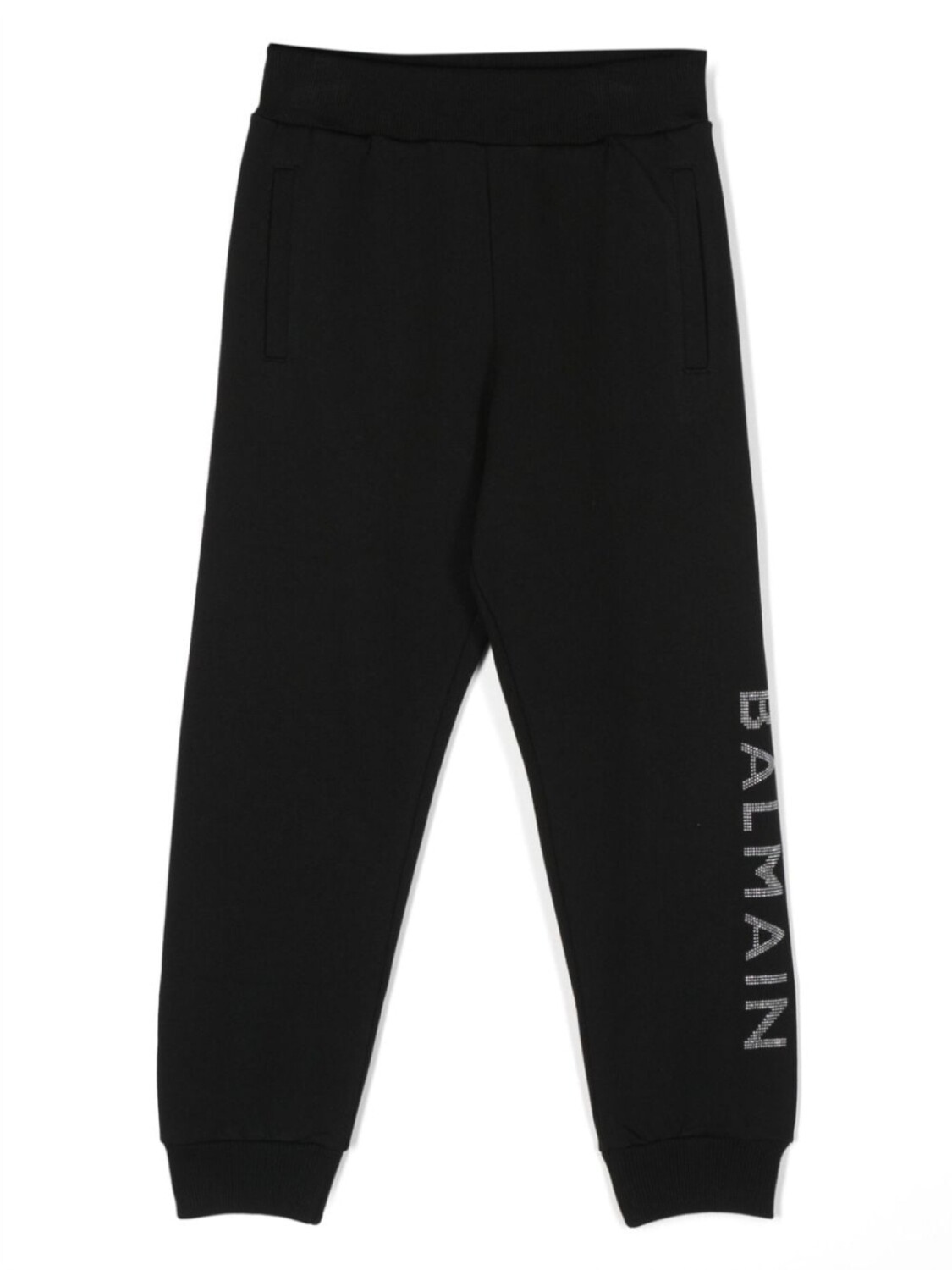 

Balmain Kids спортивные брюки с логотипом, черный