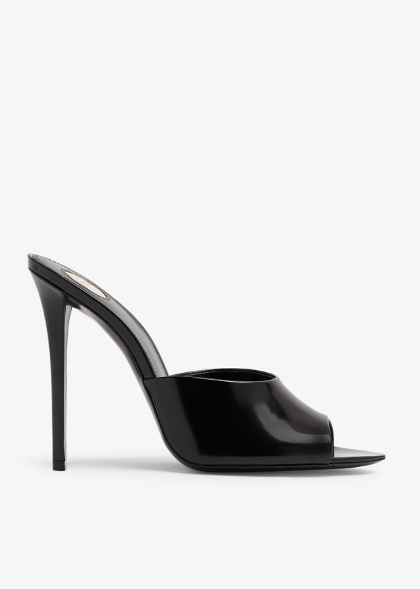 

Мюли Saint Laurent Goldie, черный