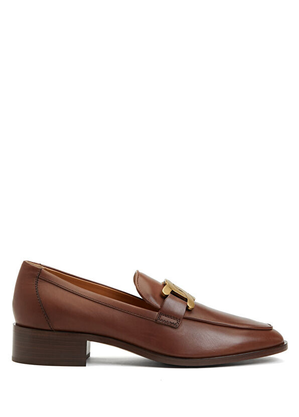 

Женские кожаные лоферы Tod'S, коричневый