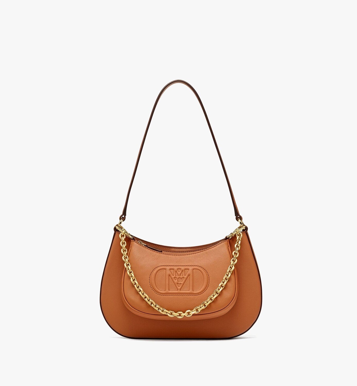 

Сумка через плечо Mode Travia из кожи испанской наппы MCM, коричневый