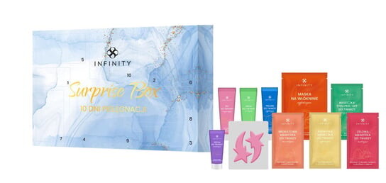 

Набор уходовой косметики, 10 шт. Infinity, Surprise Box