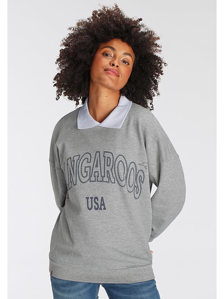 

Толстовка Kangaroos, серый