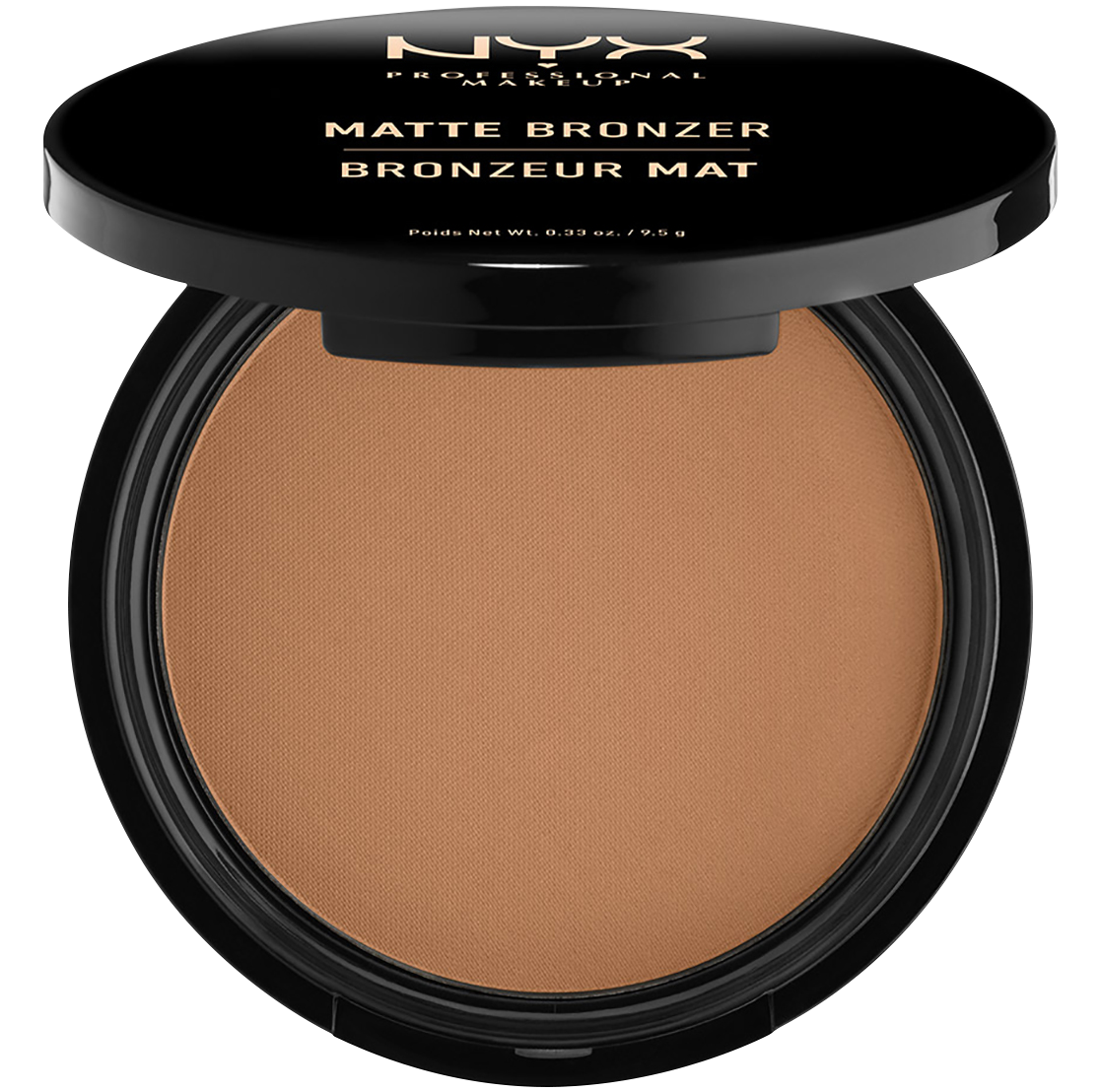 Бронзатор для лица для глубокого загара Nyx Professional Makeup Matte, 9,5 гр бронзирующая компактная пудра 3ina the matte bronzer powder 7 гр