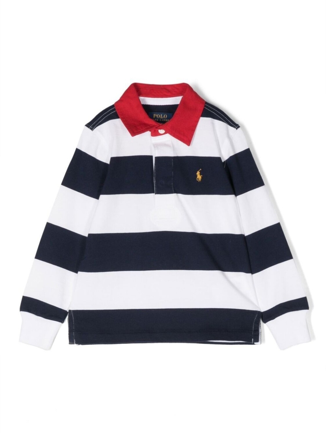 

POLO RALPH LAUREN KIDS рубашка поло с логотипом Polo Pony, синий