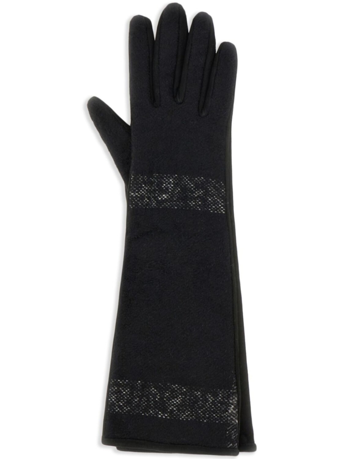 

Перчатки с декоративной строчкой Dolce & Gabbana, черный