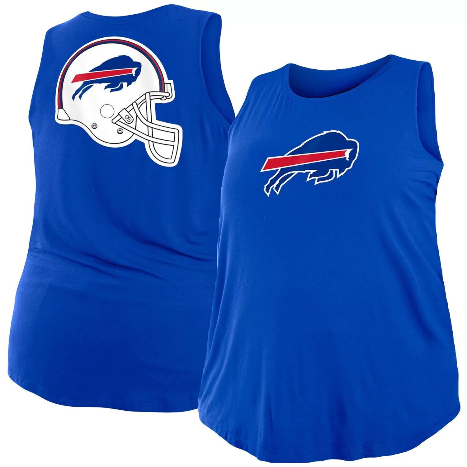 

Женская майка New Era Royal Buffalo Bills больших размеров New Era