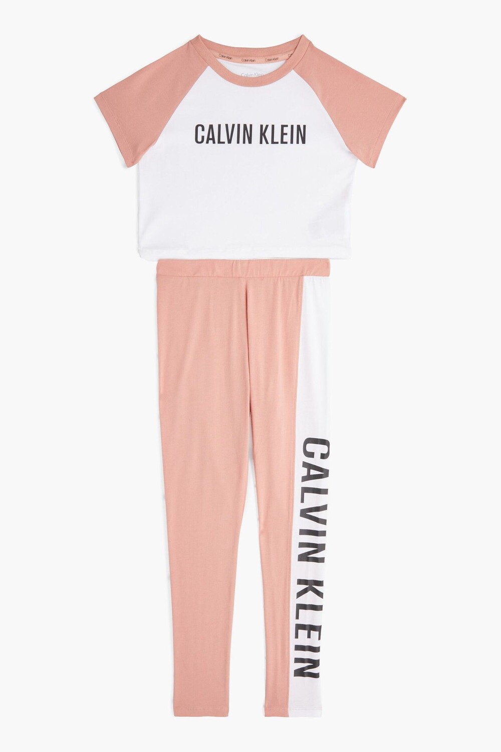 

Розовая пижама для девочек Intense Power Calvin Klein, розовый