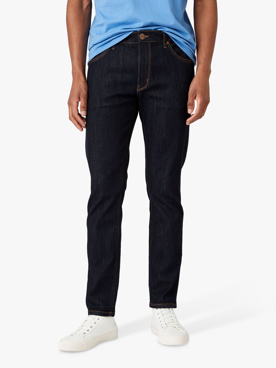

Джинсы узкого кроя Wrangler Larston, синие