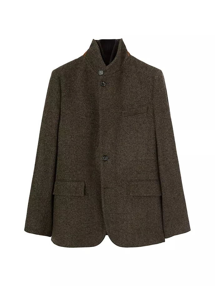 Куртка Sefton из смесового кашемира Loro Piana, цвет hickory цена и фото