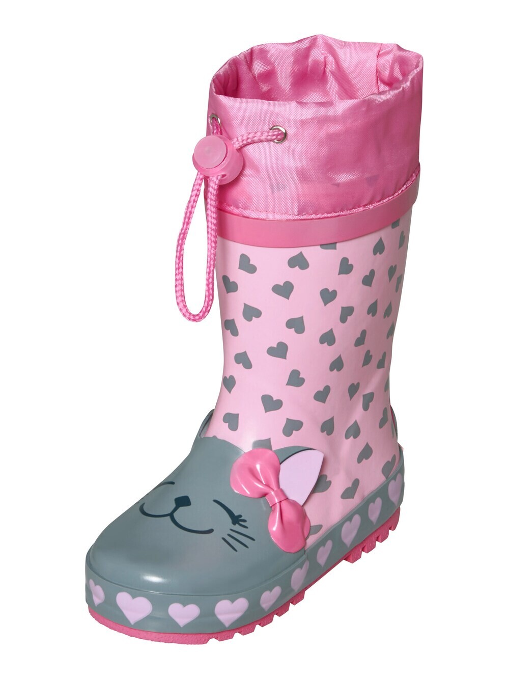 

Резиновые сапоги PLAYSHOES Katze, розовый