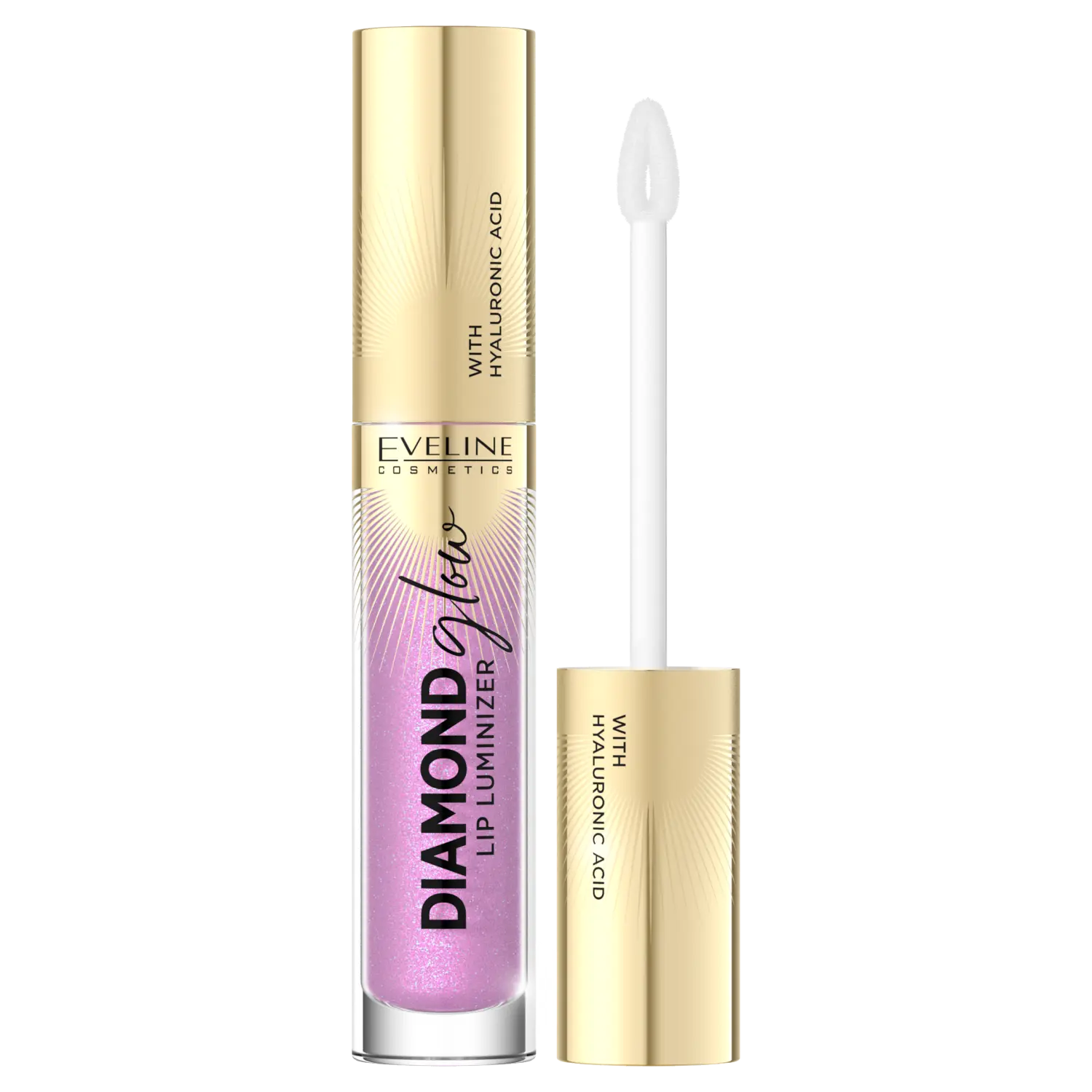 

Блеск для губ с гиалуроновой кислотой 10 Eveline Cosmetics Diamond Glow, 4,5 мл
