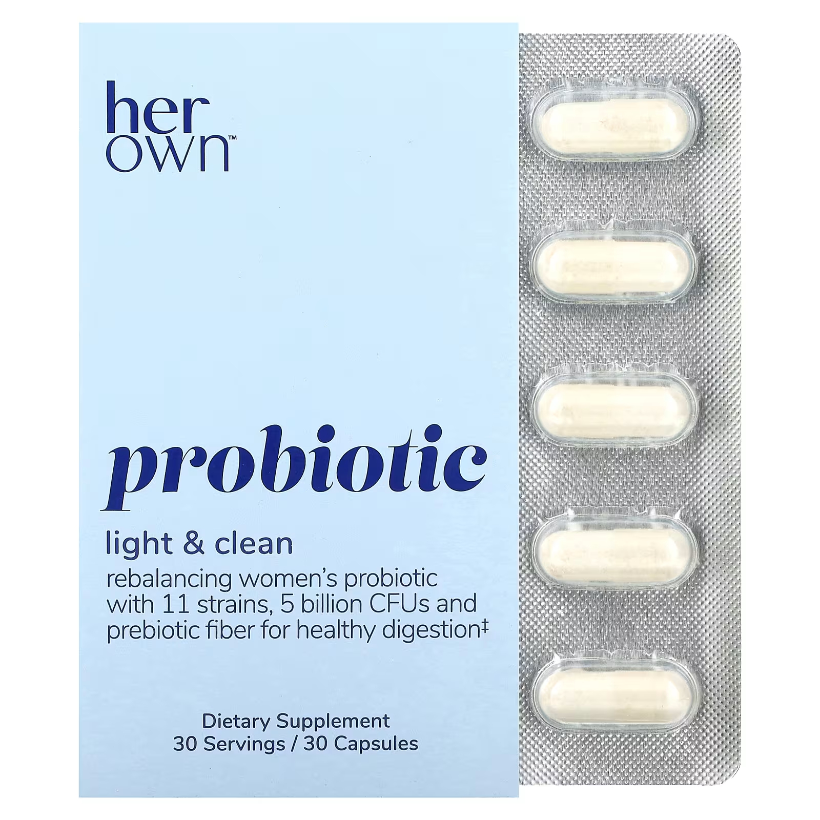 Пробиотик Her Own, 30 капсул