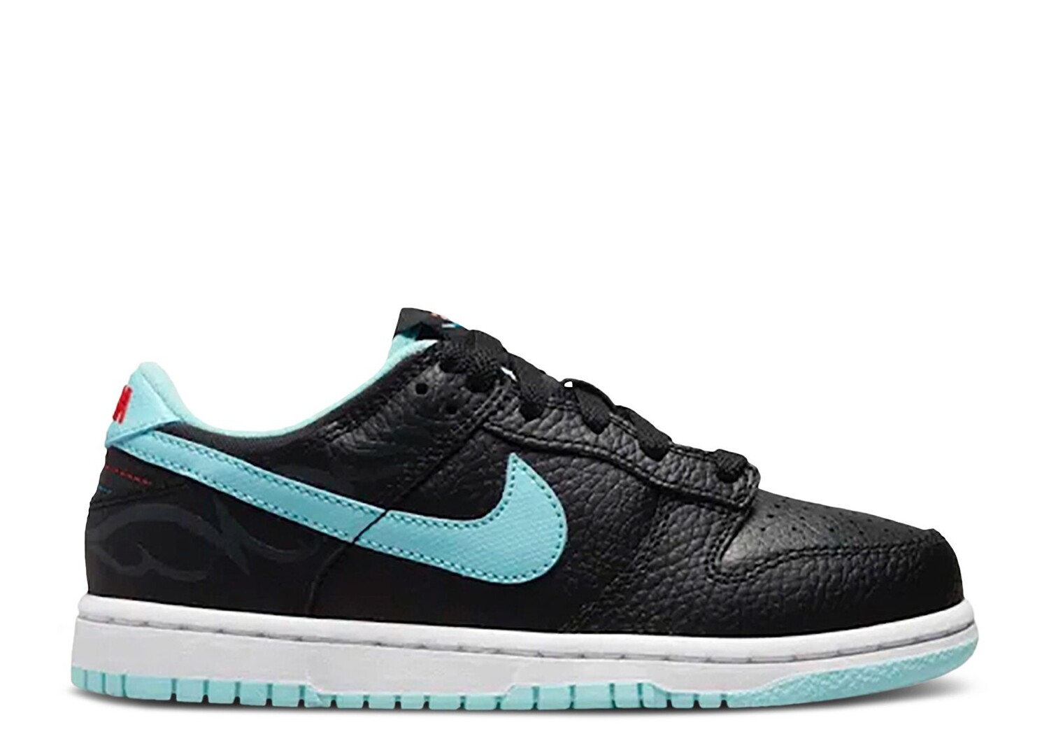 Кроссовки Nike Dunk Low Se Ps 'Barber Shop - Black', черный