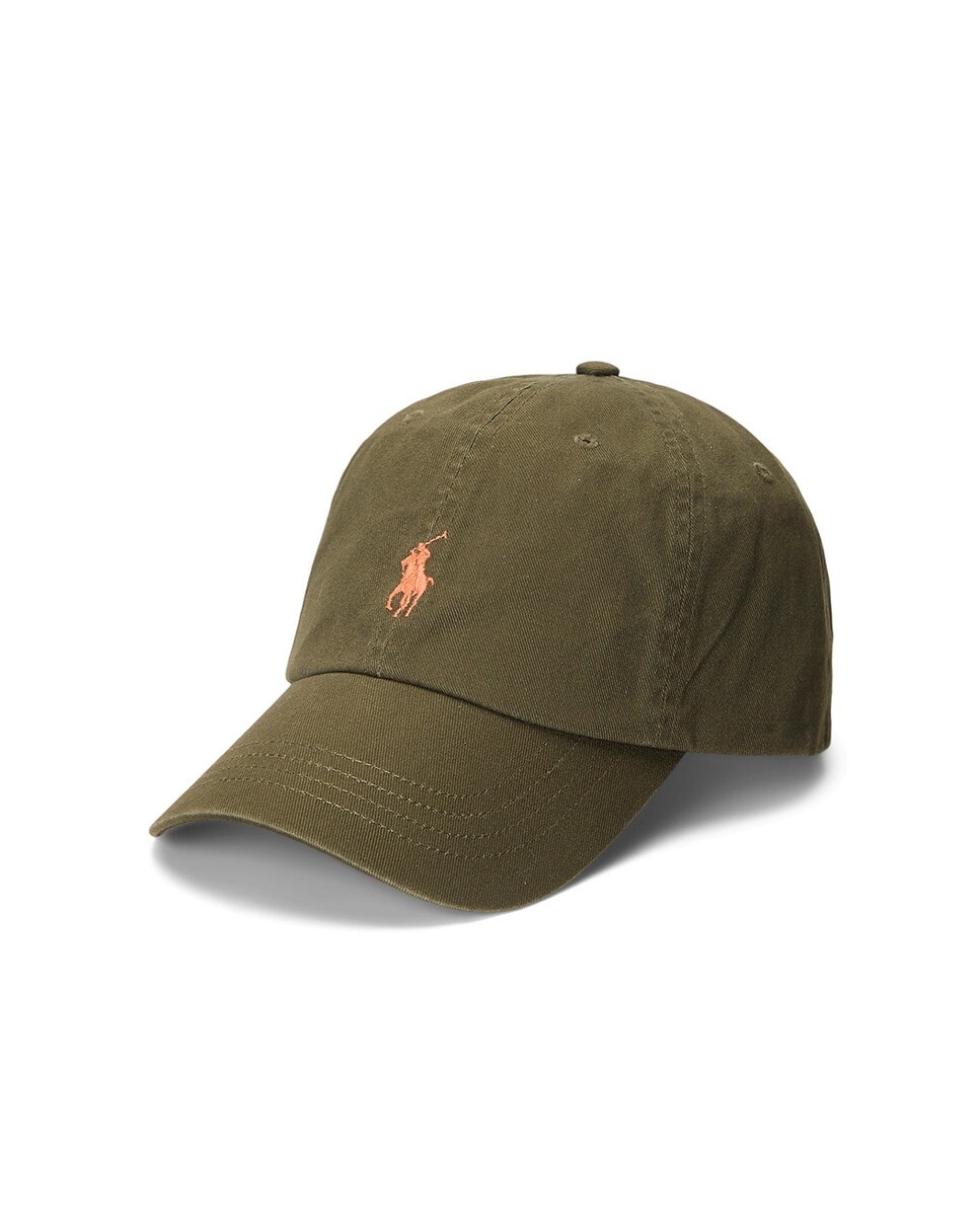 

Мужская кепка-чинос из хлопка Polo Ralph Lauren, военно-зеленый