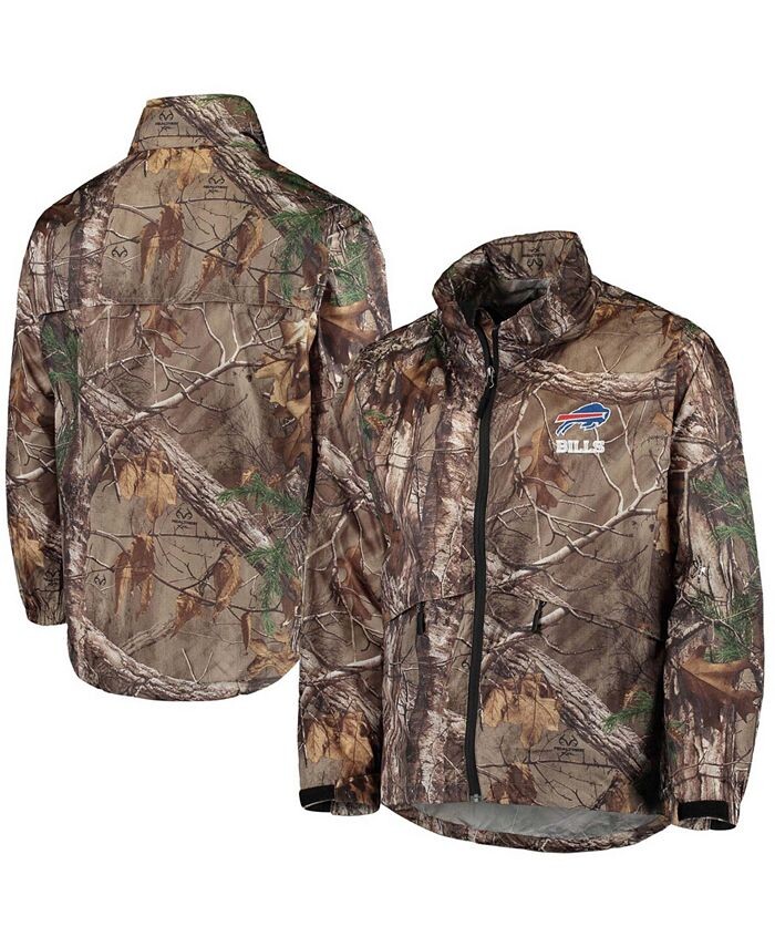 

Мужская водонепроницаемая складная куртка с молнией во всю длину Realtree Camo Buffalo Bills Sportsman Dunbrooke, зеленый