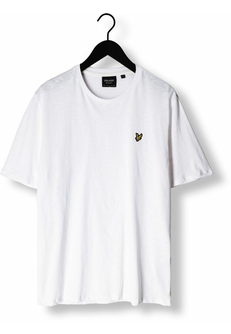 Базовая футболка SLUB Lyle & Scott, белый