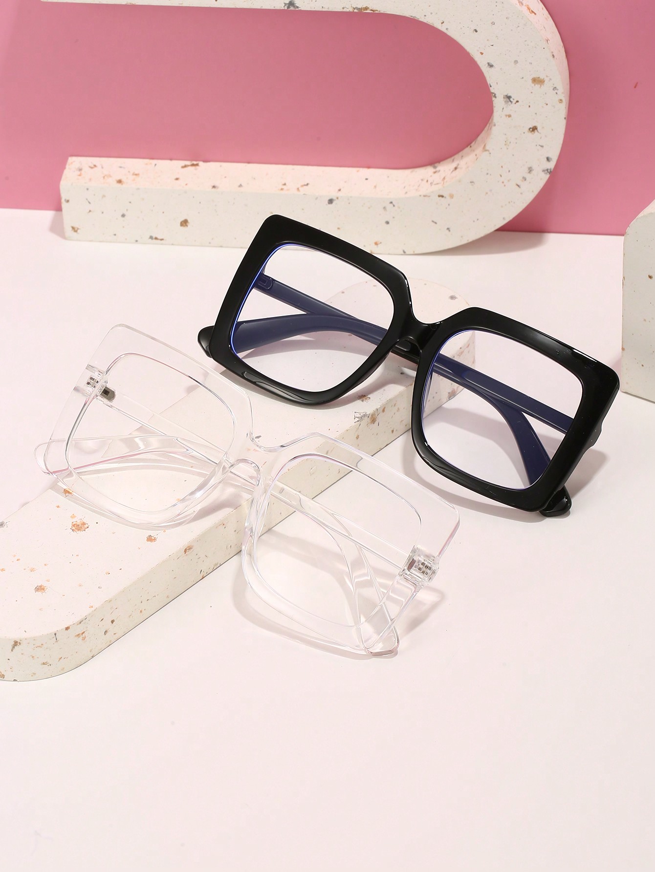 2 шт. женские винтажные квадратные очки в толстой оправе с синей светонепроницаемостью шторы блокирующие свет ikea blahuva 2 шт темно синий