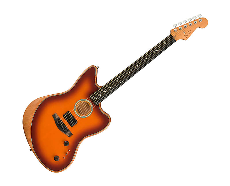 

Акустическая гитара Fender American Acoustasonic Jazzmaster - Tobacco Sunburst w/ Ebony FB