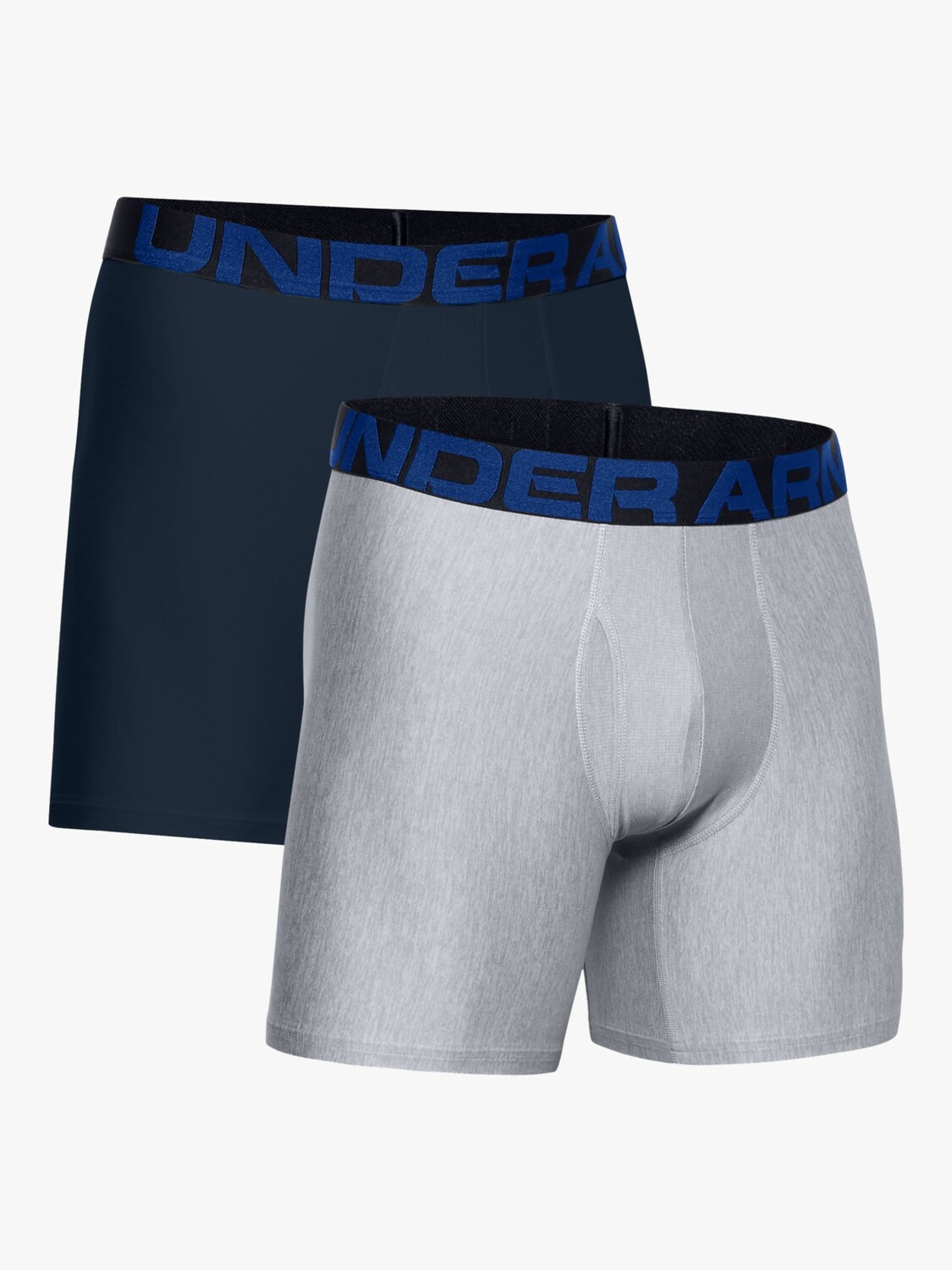 

Tech 6-дюймовые боксерские шорты Under Armour, академия/мод серый светлый хизер