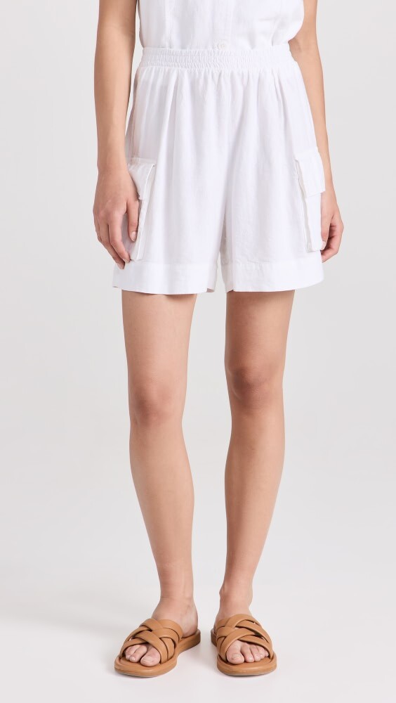 

Шорты Stateside Linen Cargo, белый