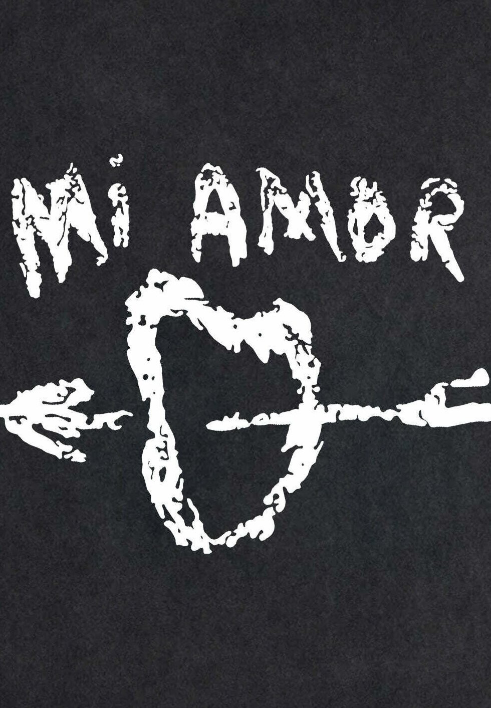 

Футболка с принтом MI AMOR SMALL PRINT VINTAGE Mira Paris, черный