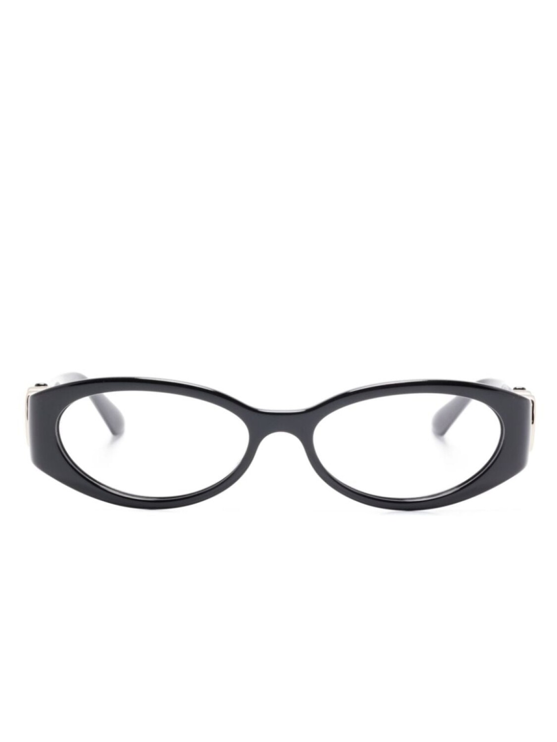 

Очки Gucci Eyewear в овальной оправе, черный