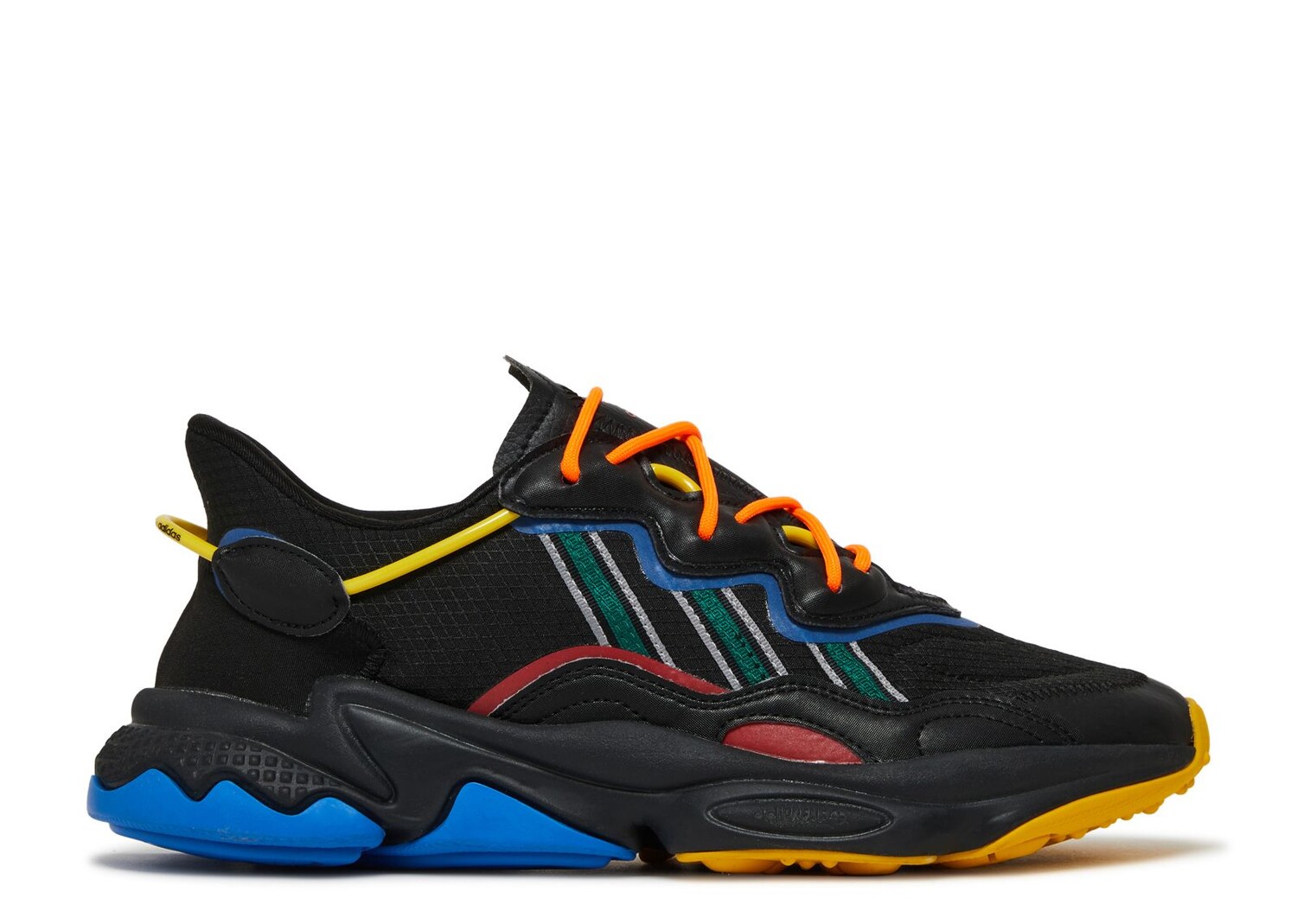 

Кроссовки adidas Angel Chen X Ozweego 'Black Collegiate Green', черный