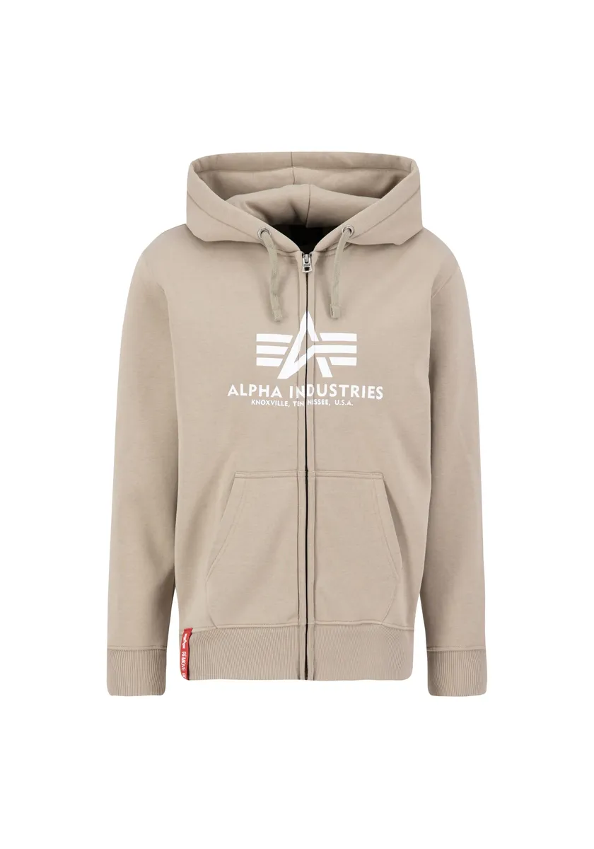 

Толстовка Alpha Industries " Alpha Industries Мужчины - Толстовки Basic Zip Hoody", цвет Vintage Sand