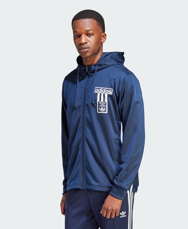 

Худи с капюшоном adidas Originals, синий