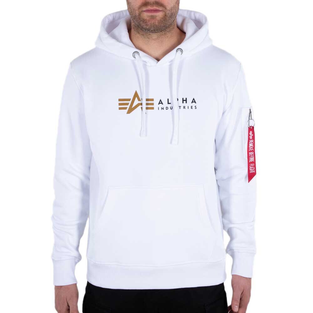 

Свитер Alpha Industries Label, белый