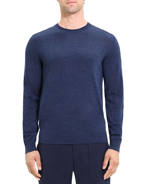 

Свитер Regal Merino с круглым вырезом Theory, цвет Blue