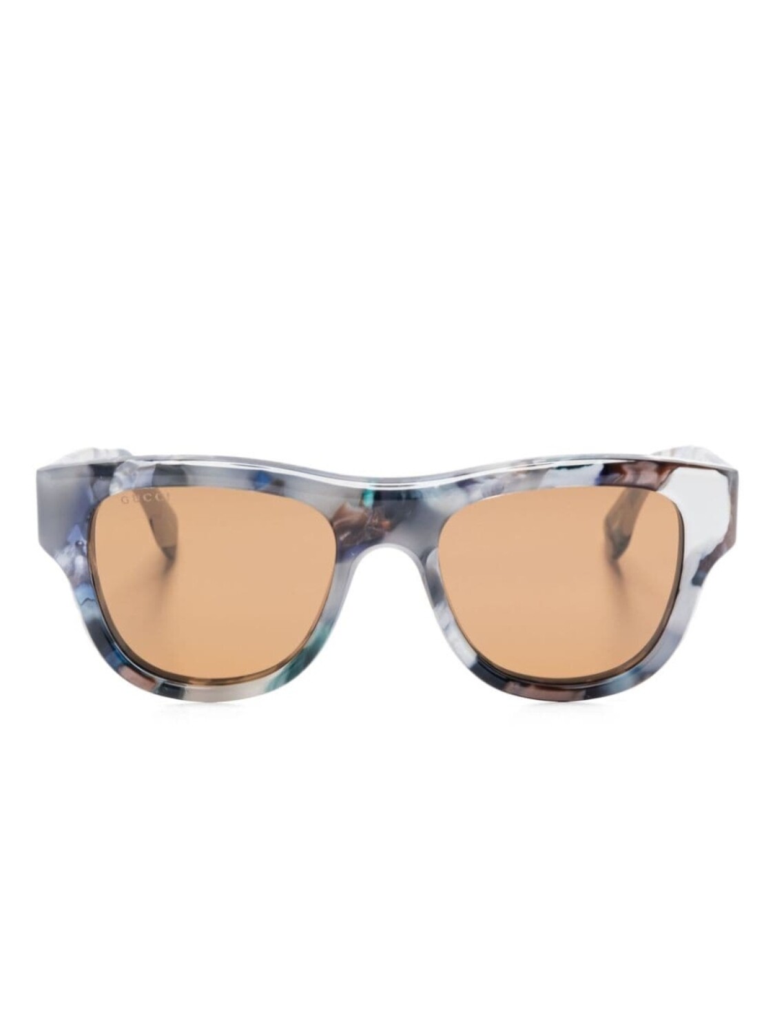 

Солнцезащитные очки Gucci Eyewear в оправе wayfarer, серый