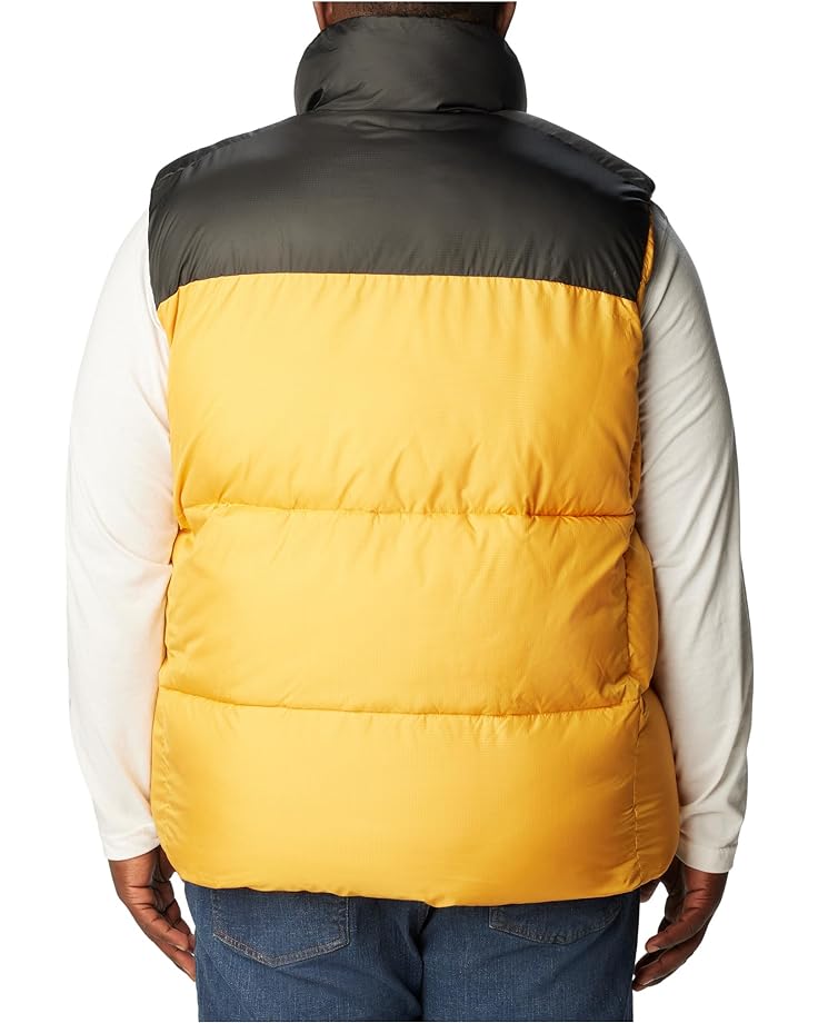 Утепленный жилет Columbia Big & Tall Puffect II Vest, цвет Raw Honey/Shark