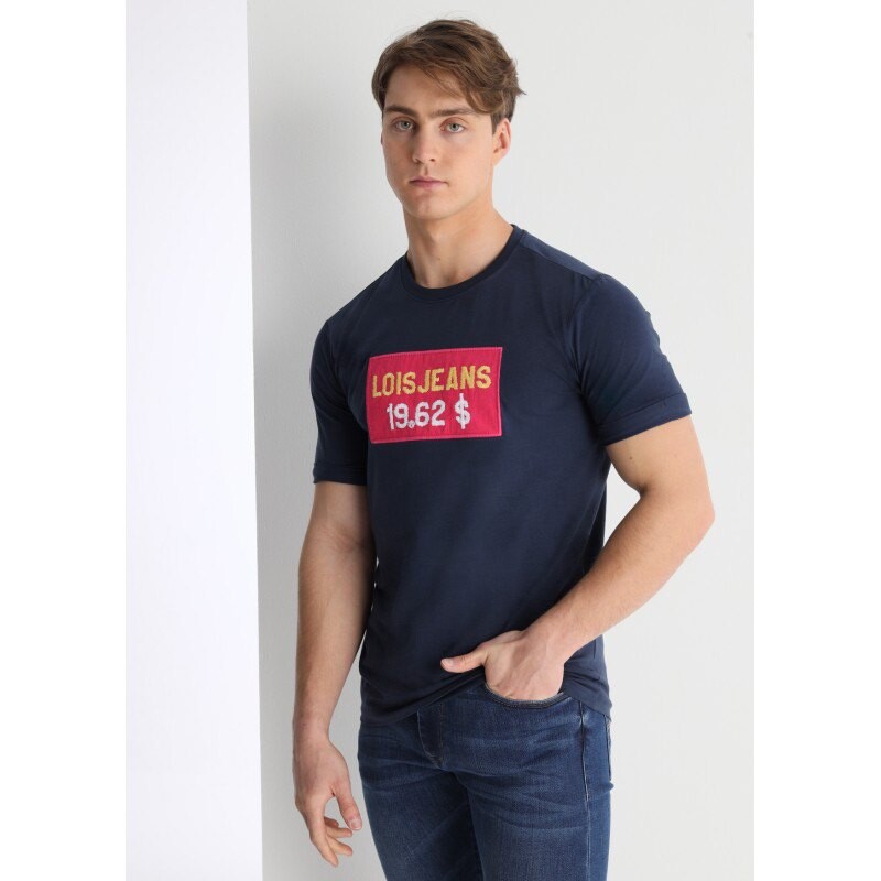

Футболка Lois Jeans Dólar, синий