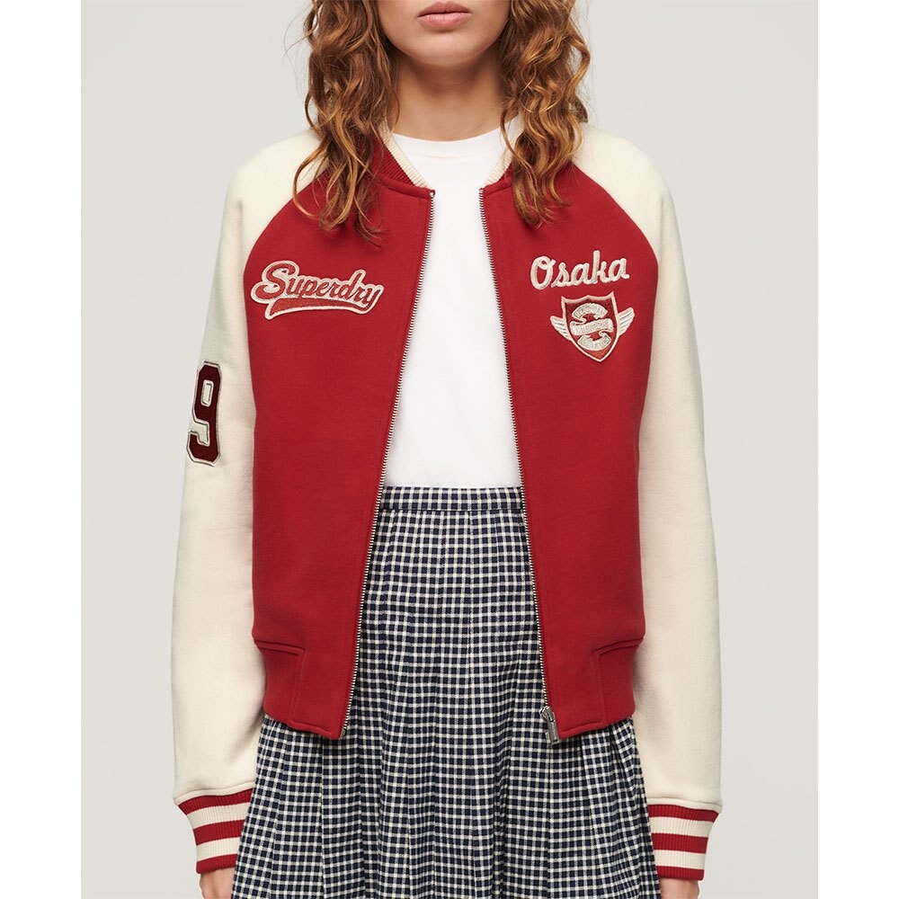 Свитер Superdry College Graphic, красный