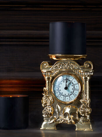 

Подсвечник с 3 фитилями Skulls & Roses, Bath and Body Works