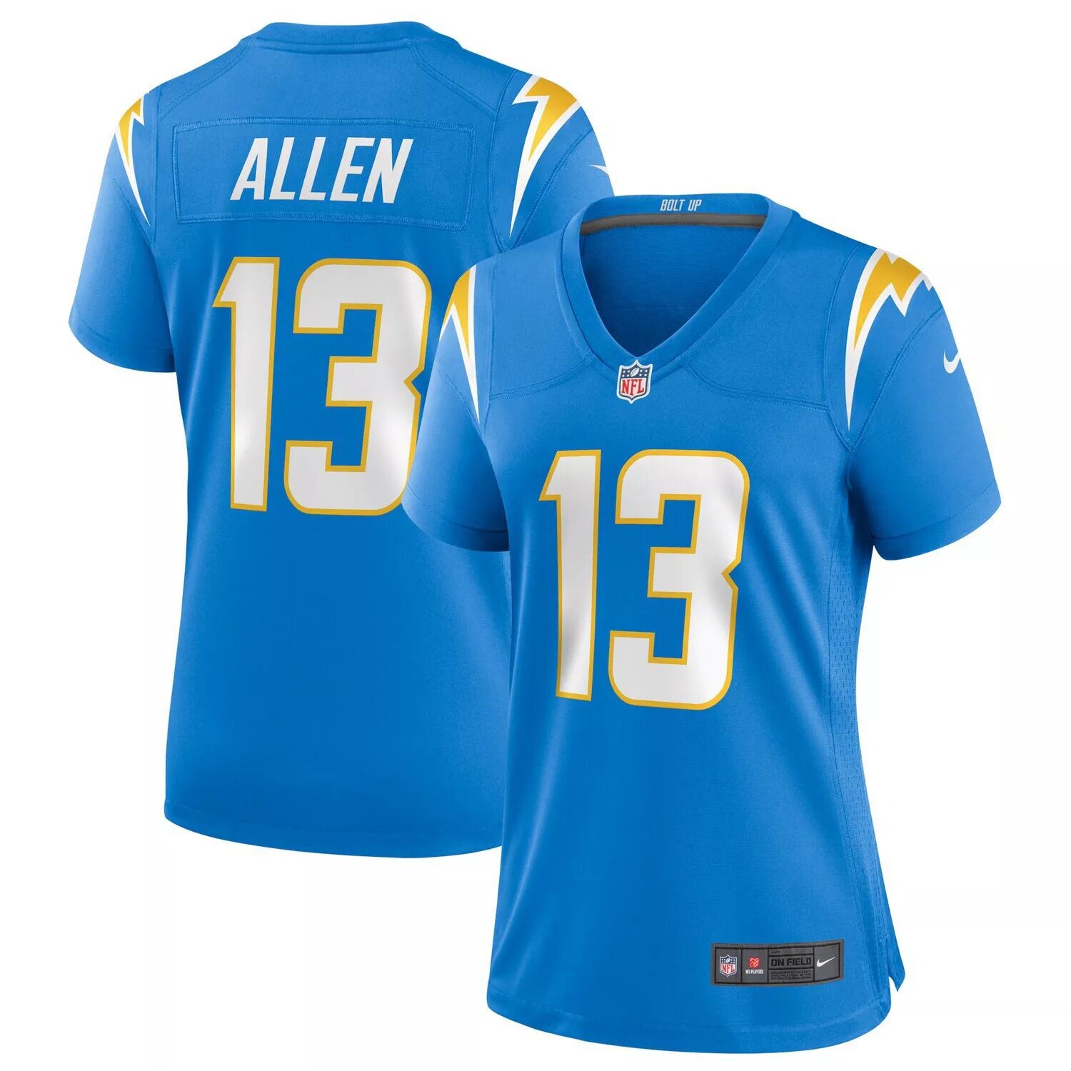 

Женское джерси Nike Keenan Allen Powder Blue Los Angeles Chargers Game Джерси Nike