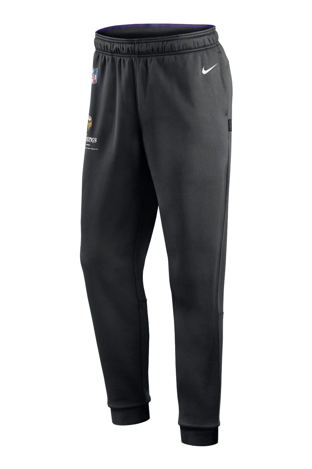 

Флисовые брюки Fanatics Minnesota Vikings Therma Nike Nike, черный