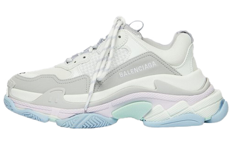

Balenciaga Wmns Zapatilla Triple S Daddy Туфли Бежевый/Белый/Фиолетовый