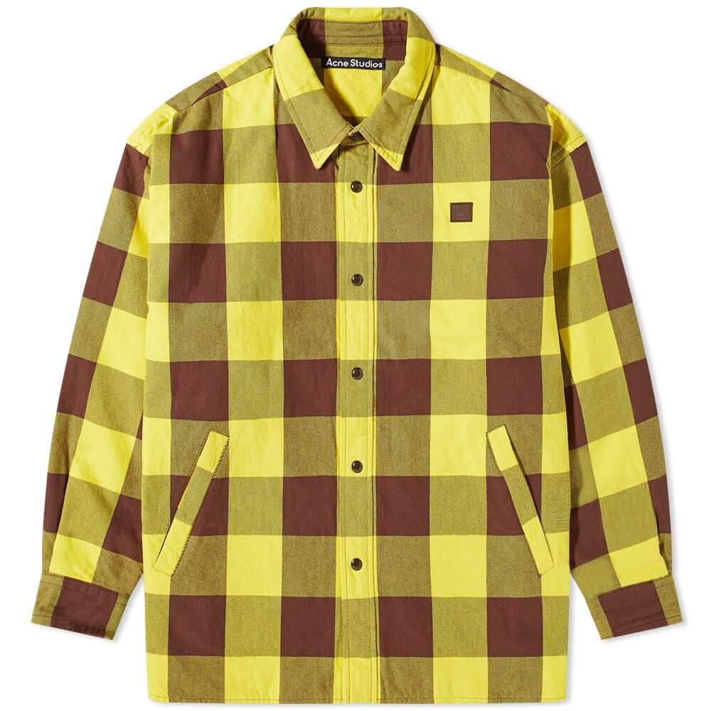

Утепленная куртка в клетку Acne Studios Oriol Buffalo