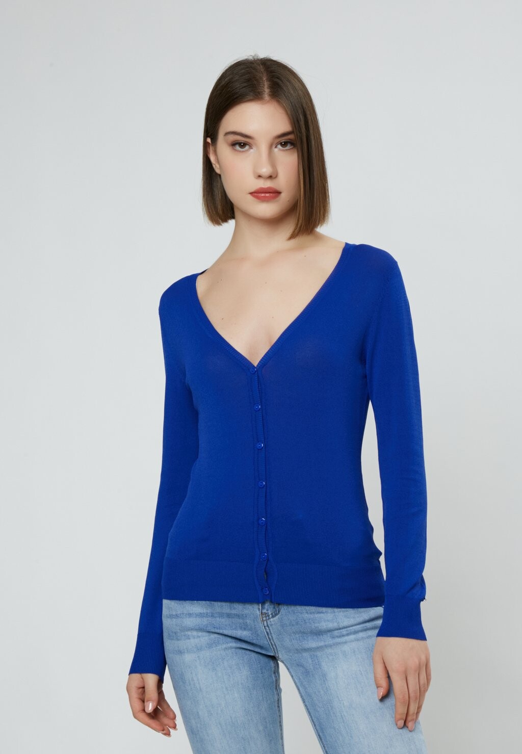 

Кардиган V-NECK INFLUENCER, цвет royal blue