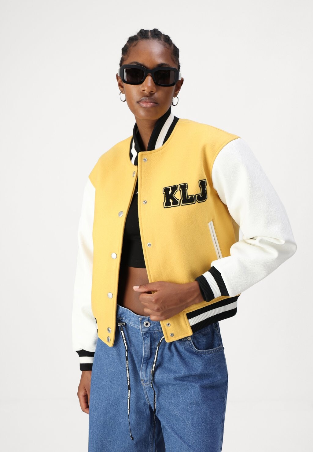 

Куртка-бомбер BASEBALL JACKET Karl Lagerfeld, желтый