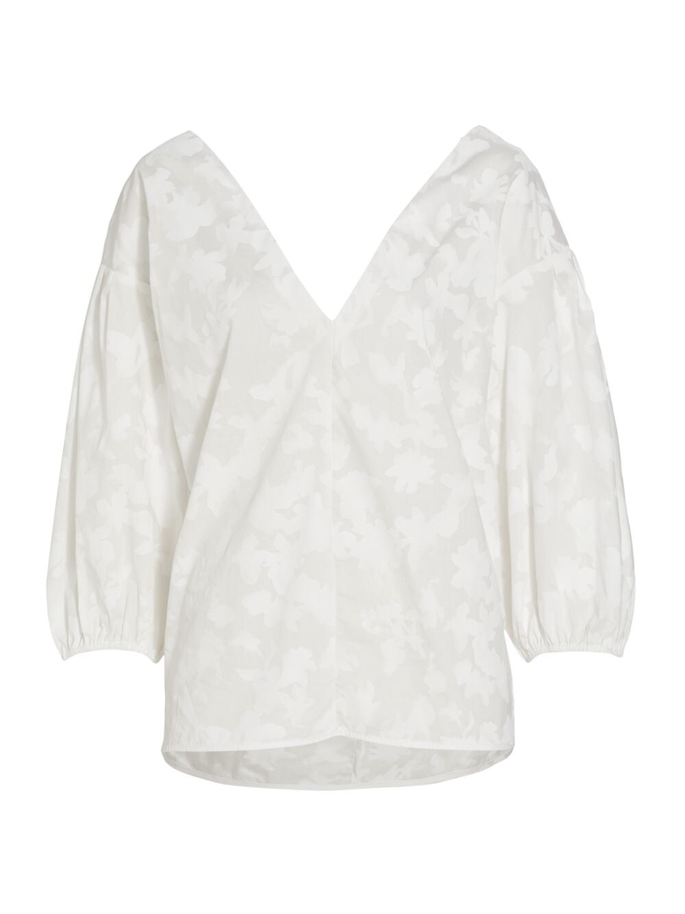 

MICHELLE SMITH x Saks Amalfi Топ с рукавами три четверти Michelle Smith, белый