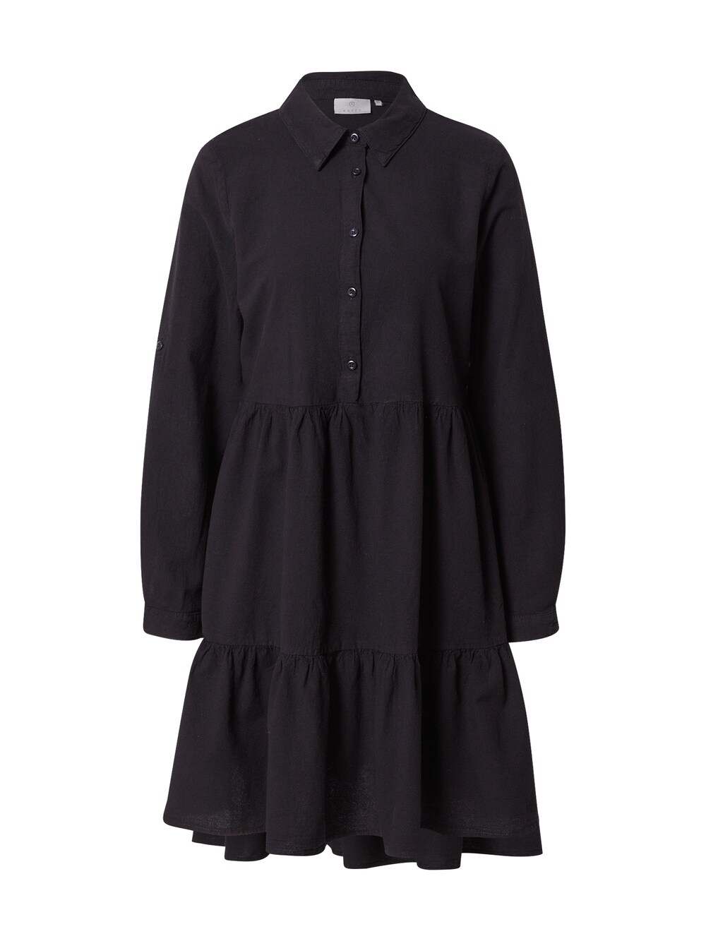 цена Рубашка-платье Kaffe Naya, черный