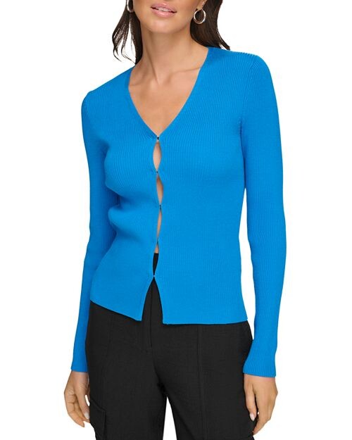 

Свитер на крючках и ушках DKNY, цвет Blue