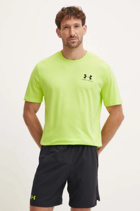 

Футболка SPORTStyle LEFT CHEST Under Armour, зеленый